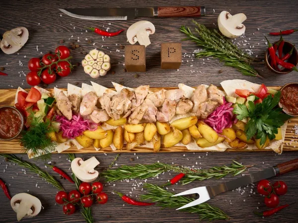 Метр из курицы