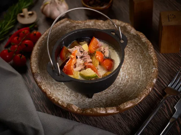 Кролик в горшочке