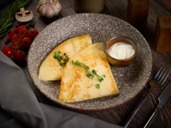 Кыстыбый с картофелем