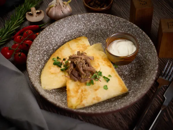 Кыстыбый с кониной