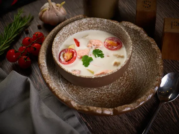 Сливочный суп уха